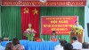 Phó Trưởng đoàn ĐBQH tỉnh Hoàng Đức Thắng phát biểu giải trình các ý kiến của cử tri