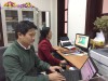 Công chức, nhân viên văn phòng Đoàn ĐBQH và HĐND tỉnh xử lý tài liệu phục vụ các kỳ họp HĐND tỉnh