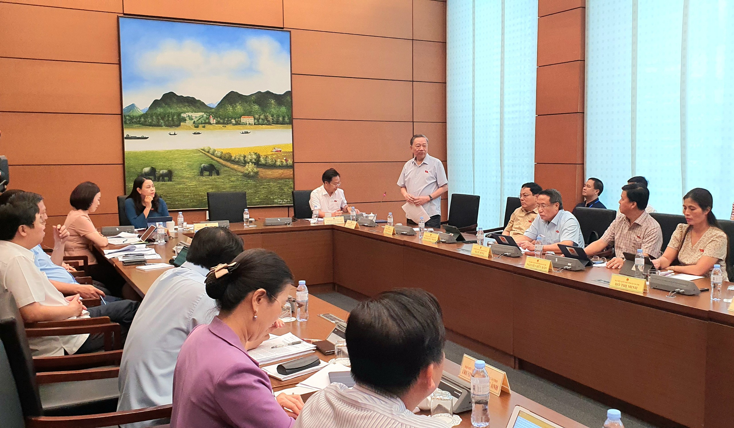 Đại tướng Tô Lâm, Bộ trưởng Bộ Công an đã giải trình làm rõ và tiếp thu các ý kiến góp ý của các đại biểu Quốc hội